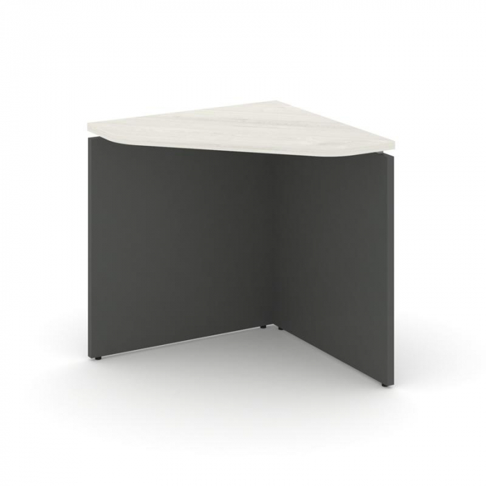 Стайл Проджект Угловой элемент стола SN-D.USP-001 Дуб Наварра/Антрацит NEW/Металл Серый 600*600*750