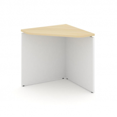 Стайл Проджект Угловой элемент стола SN-D.USP-001 Акация Лорка/Белый/Металл Черный 600*600*750