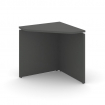 Style Project Угловой элемент стола SN-D.USP-011 Антрацит/Металл Антрацит 700*700*750