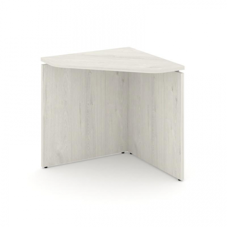 Style Project Угловой элемент стола SN-D.USP-021 Дуб Наварра/Металл Белый 800*800*750