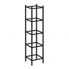 Loft Угловой проходной переходной модуль VR.L-SL.UPK-3.4.3 Металл Черный 446*446*1869