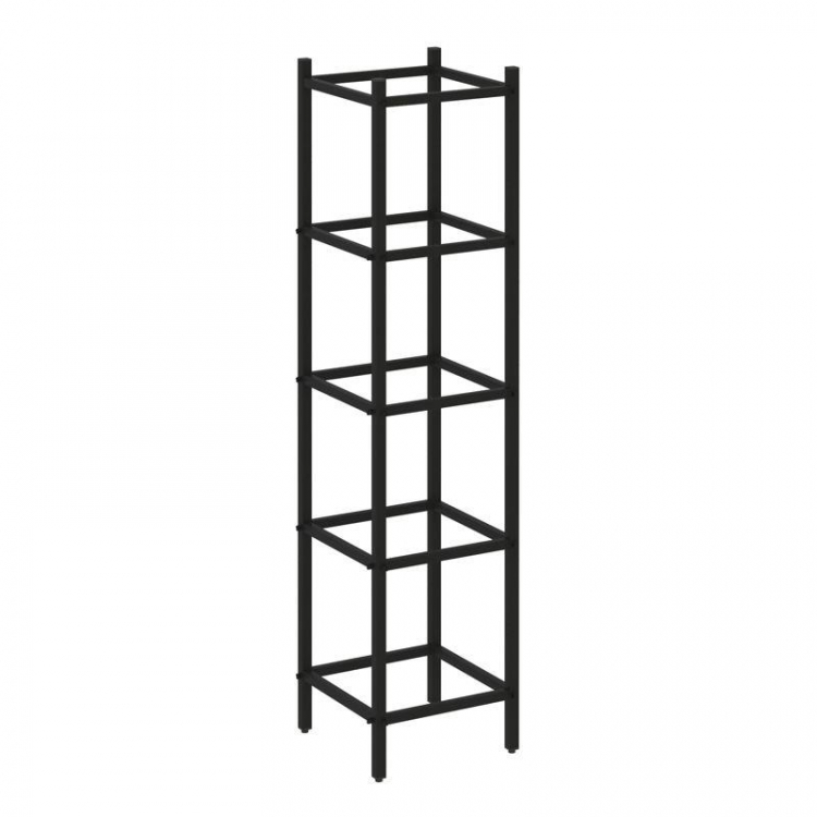 Loft Угловой проходной переходной модуль VR.L-SL.UPK-3.4.4 Металл Черный 446*446*1869