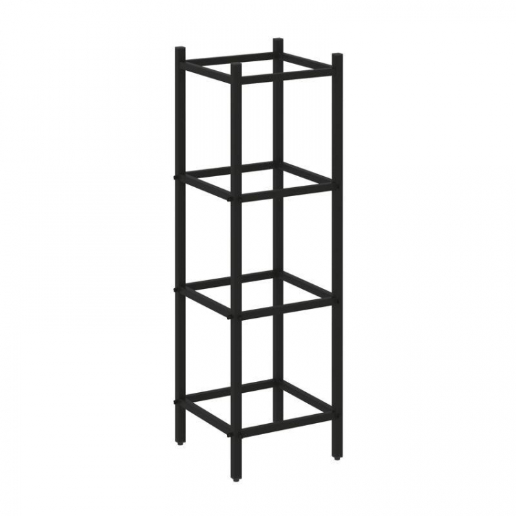 Loft Угловой проходной переходной модуль VR.L-SL.UPK-2.3.2 Металл Черный 446*446*1458