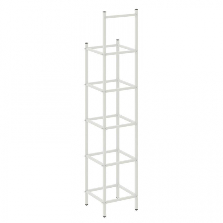 Loft Угловой проходной переходной модуль VR.L-SL.UPK-4.4.5 Металл Белый 446*446*2280