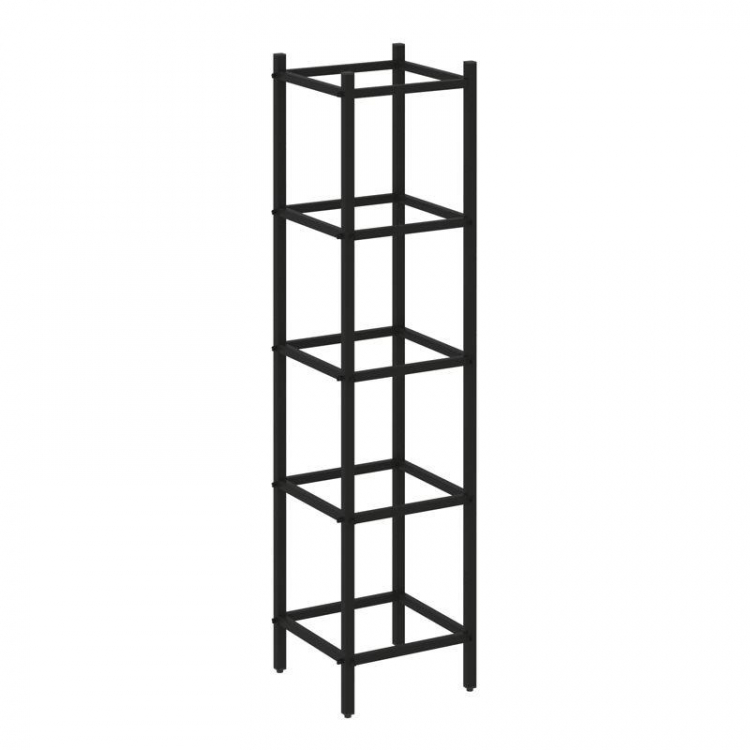 Loft Угловой проходной переходной модуль VR.L-SL.UPK-4.4.3 Металл Черный 446*446*1869