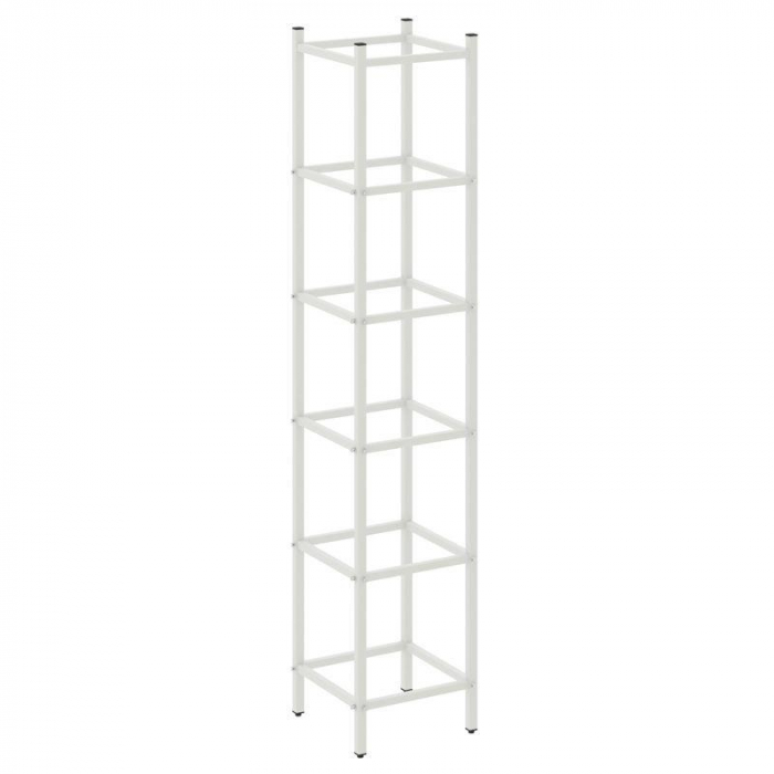 Loft Угловой проходной переходной модуль VR.L-SL.UPK-4.5.4 Металл Белый 446*446*2280