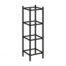 Loft Угловой проходной переходной модуль VR.L-SL.UPK-2.3.3 Металл Черный 446*446*1458