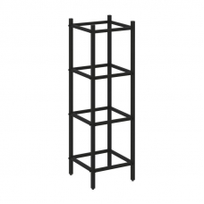 Loft Угловой проходной переходной модуль VR.L-SL.UPK-3.3.2 Металл Черный 446*446*1458