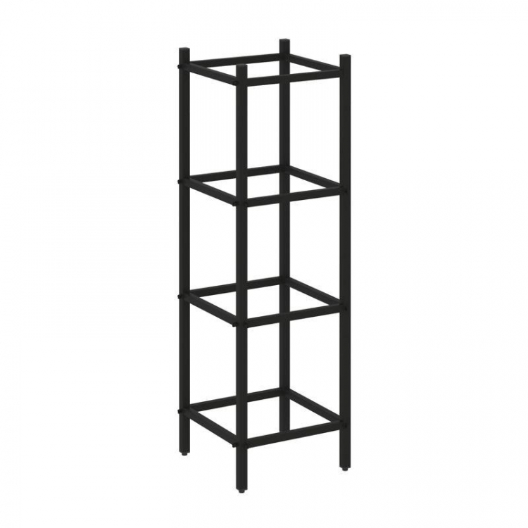 Loft Угловой проходной переходной модуль VR.L-SL.UPK-3.3.2 Металл Черный 446*446*1458