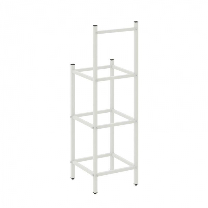 Loft Угловой проходной переходной модуль VR.L-SL.UPK-1.2.3 Металл Белый 446*446*1458