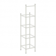 Loft Угловой проходной переходной модуль VR.L-SL.UPK-3.3.4 Металл Белый 446*446*1869