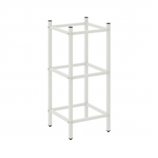 Loft Угловой проходной модуль VR.L-SL.UPK-2.2.2 Металл Белый 446*446*1047