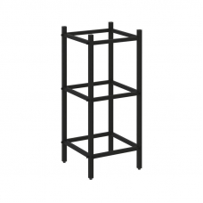 Loft Угловой проходной переходной модуль VR.L-SL.UPK-2.2.1 Металл Черный 446*446*1047