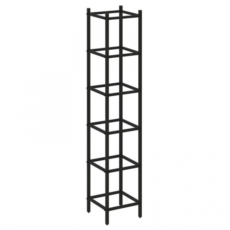 Loft Угловой проходной модуль VR.L-SL.UPK-5.5.5 Металл Черный 446*446*2280