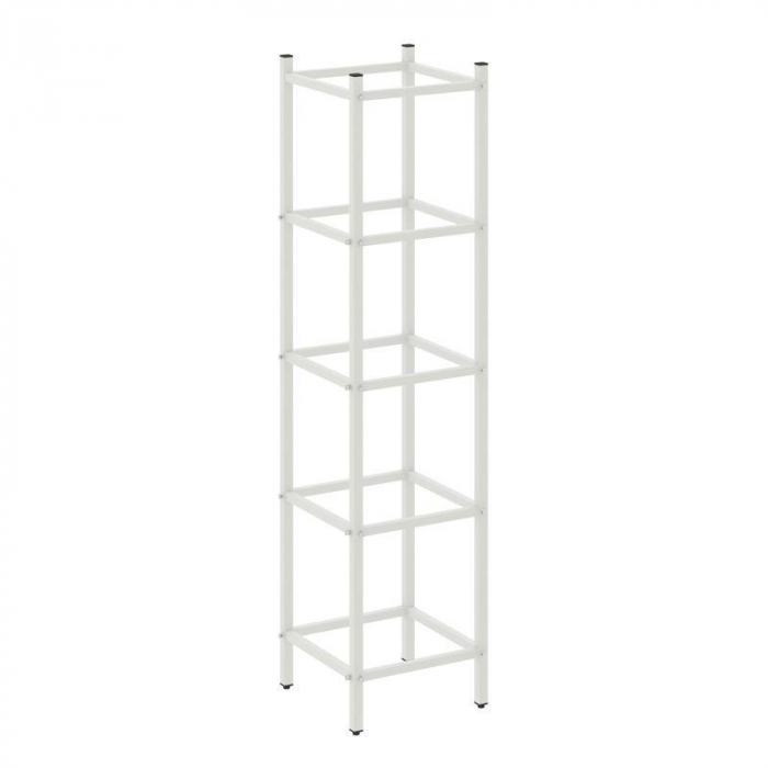 Loft Угловой проходной переходной модуль VR.L-SL.UPK-3.4.4 Металл Белый 446*446*1869