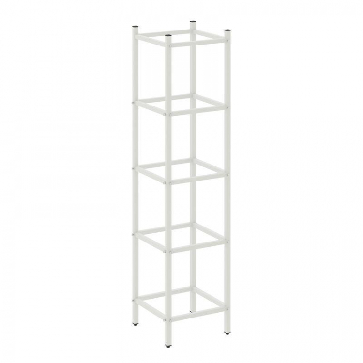 Loft Угловой проходной переходной модуль VR.L-SL.UPK-3.4.4 Металл Белый 446*446*1869