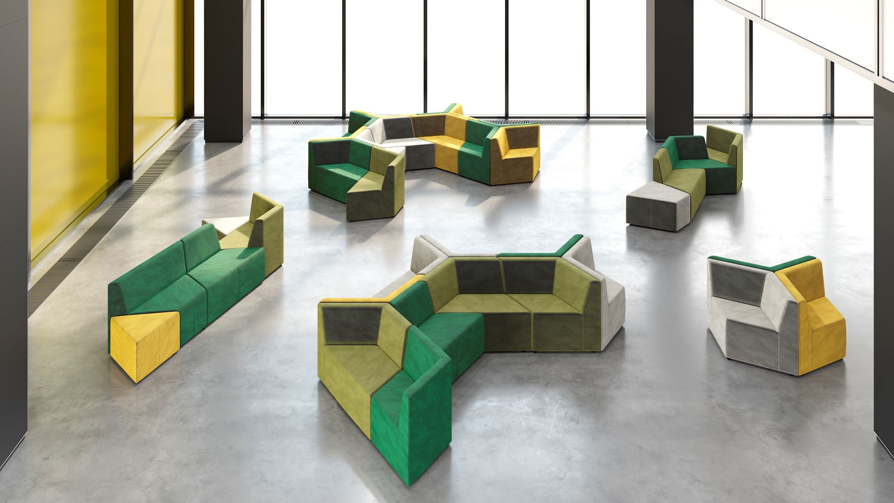 Мягкая мебель Оригами