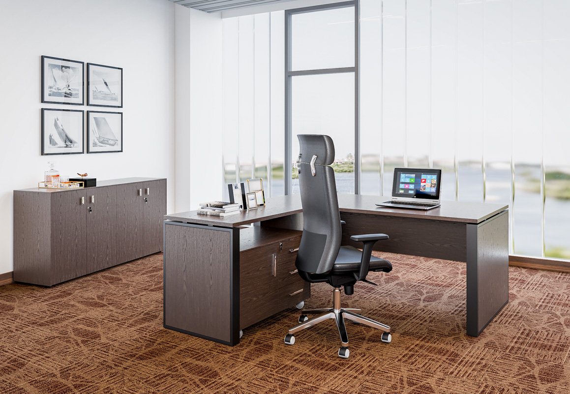 Кабинет руководителя Exe орех/дуб