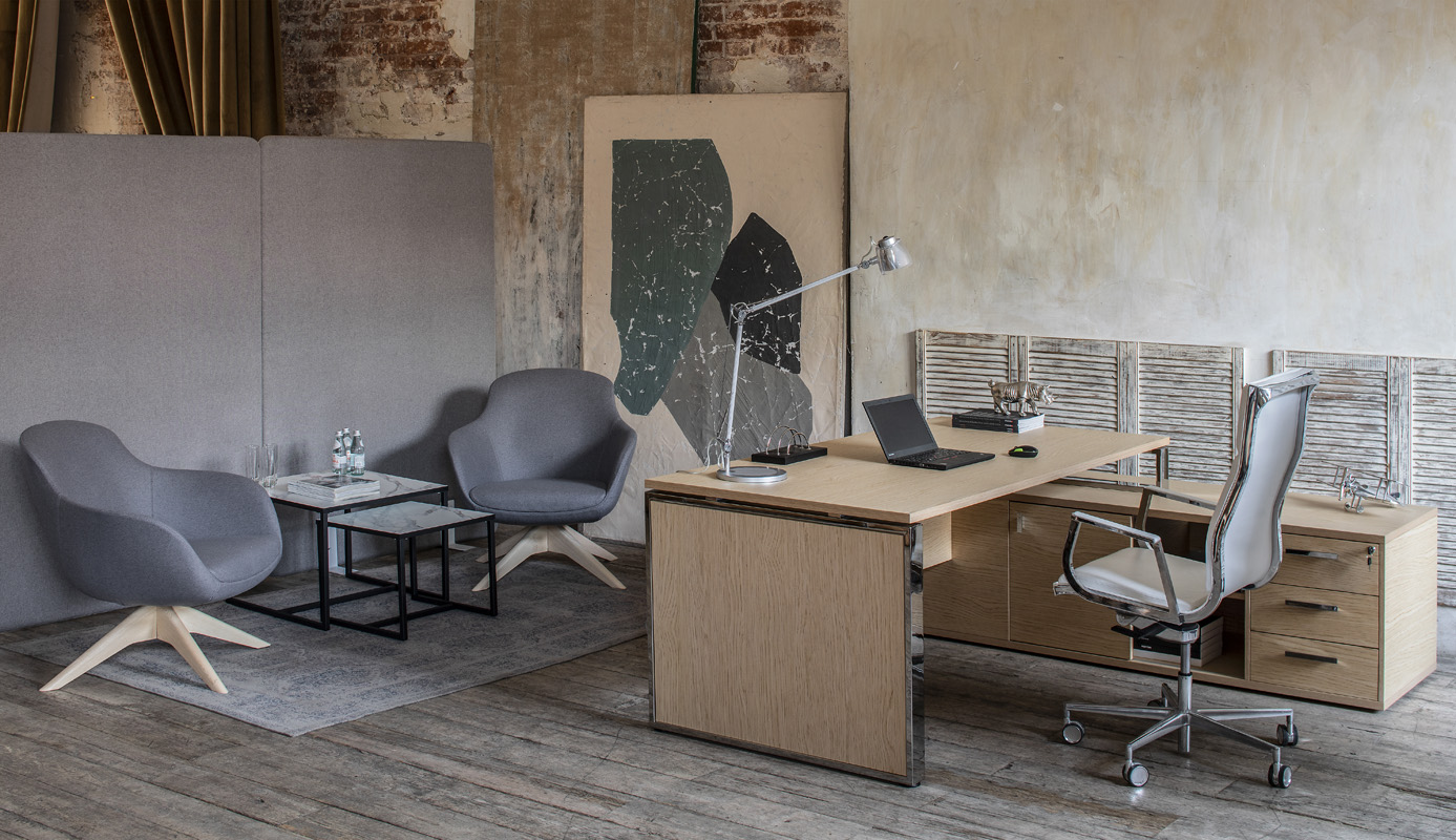 Кабинет руководителя Exe орех/дуб