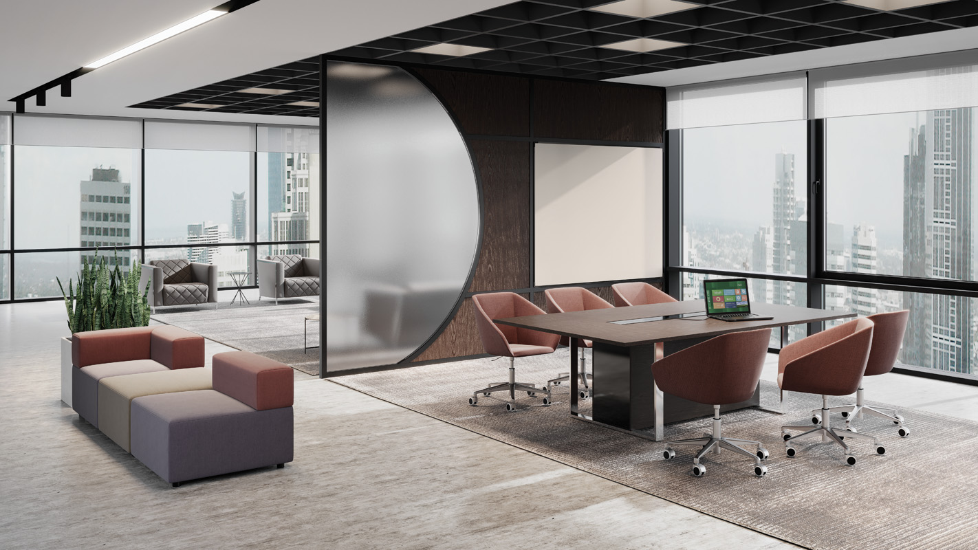 Кабинет руководителя Exe орех/дуб